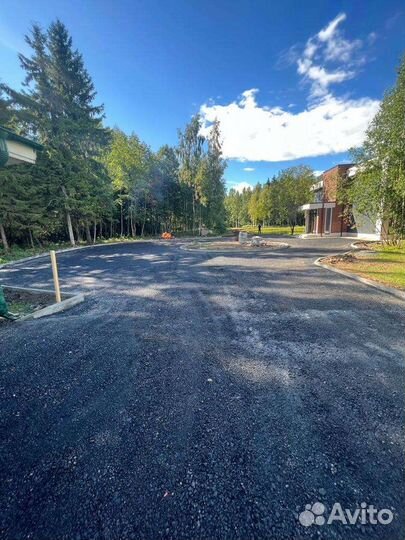 Асфальтирование и благоустройство, укладка крошка