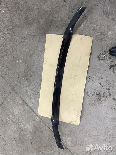 Дефлектор капота land cruiser 200 2014г мухобойка