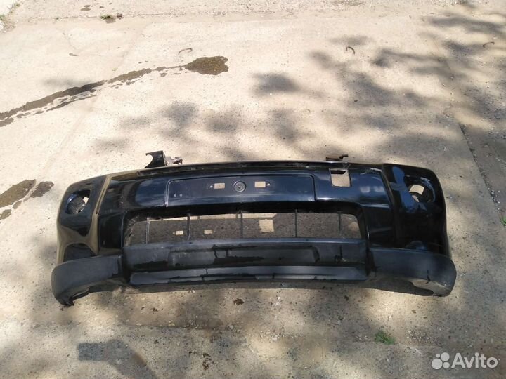 Передний бампер на Nissan X-Trail