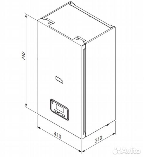 Электрический котел Protherm Скат 9 кВт