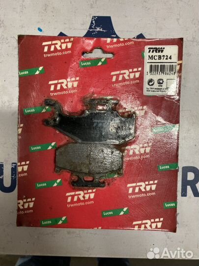 Колодки тормозные BRP Outlander G1 TRW MCB724