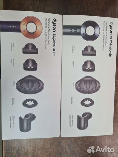 Фен dyson supersonic hd08 (Серебро,Синий)