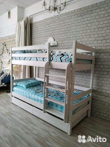 Двухъярусная кровать 190х80. Разборная