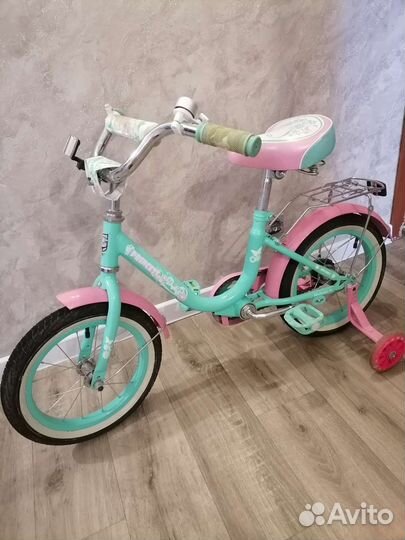 Детский велосипед Black aqua 14