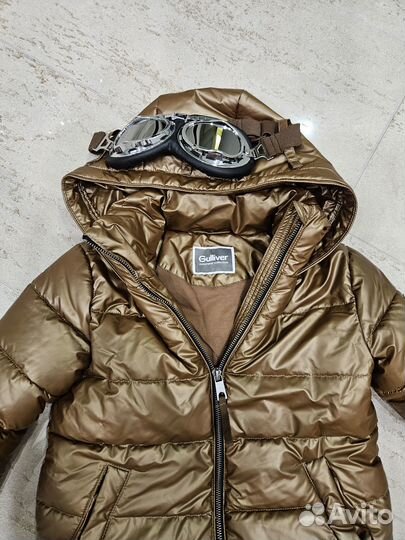Пуховик детский Gulliver 5-6 лет рост 122-128 см