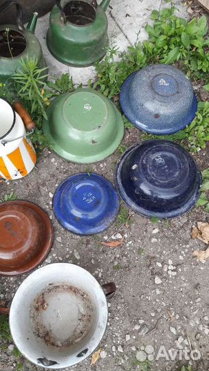 Кувшин эмалированный СССР