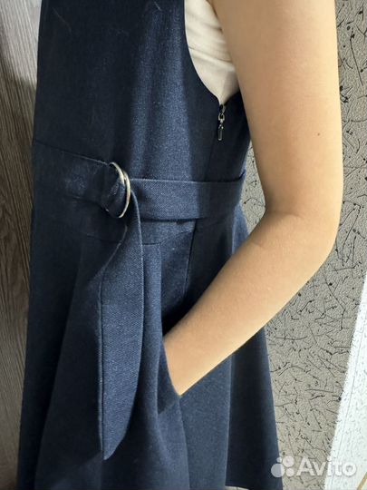 Сарафан школьный 122