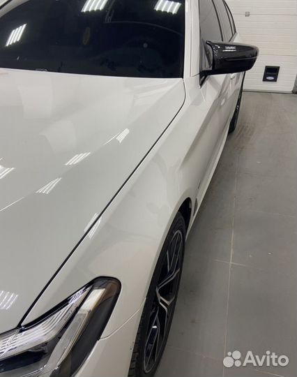 Спойлер зеркала карбон BMW G30 G31 рестайлинг