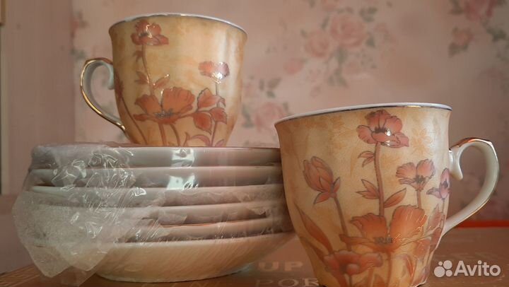 Чайный сервиз новый в коробке
