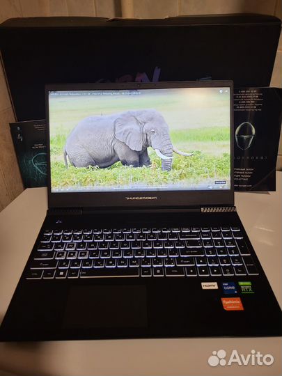 Игровой ноутбук Intel i5 11400h/ rtx3050/8/256gb