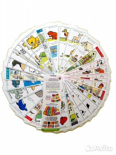 Карточки на английском для детей Brain Quest