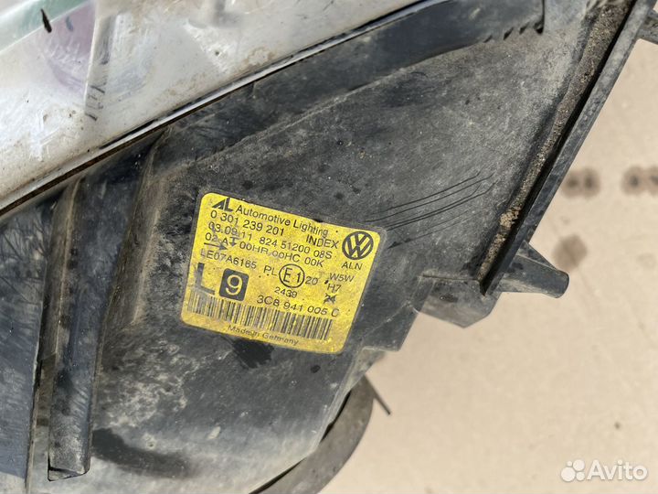 Фара Фольксваген Пассат сс