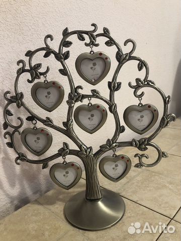 Фоторамка в виде дерева родословного