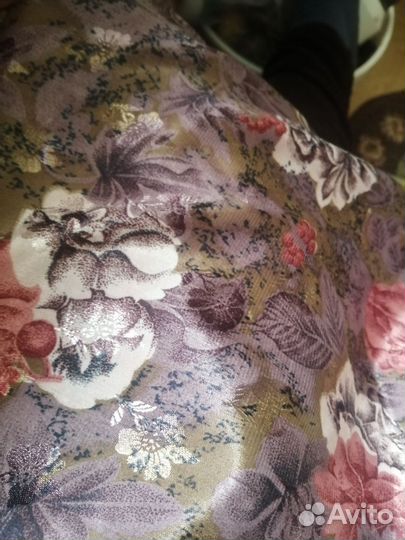 Ткань винтажная шёлк натуральный Сирия