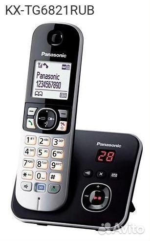 KX-TG6821RUB, dect-телефон Panasonic KX-TG6821RU Авт