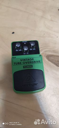 Педаль overdrive