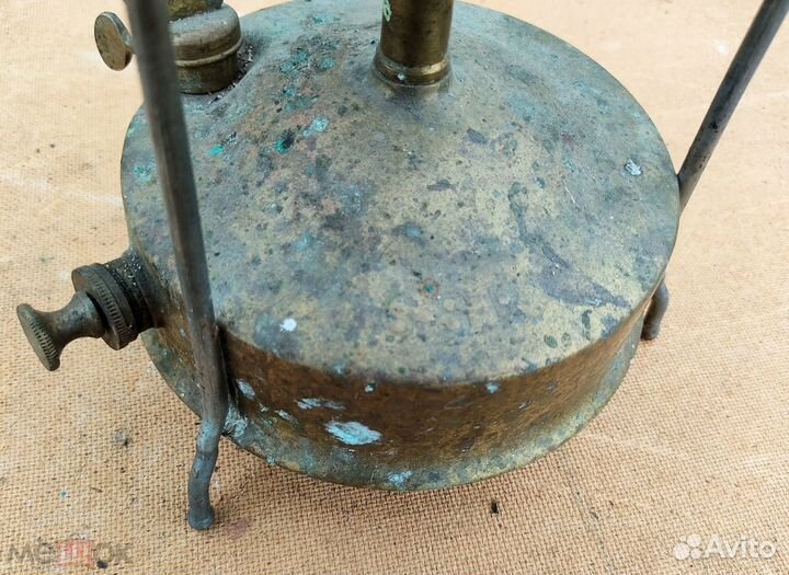 Примус Шмель горелка латунь латунный клеймо ussr