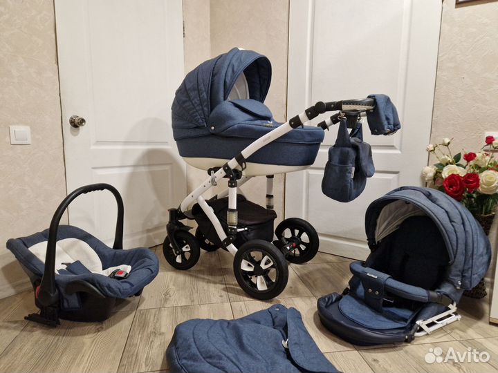 Коляска 3 в 1 Bebe-Mobile Toscana