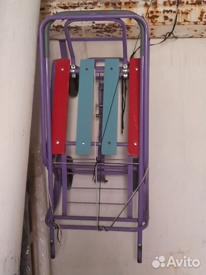 Санки с колесами,трансформер