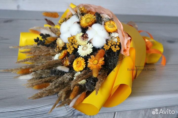 Букет из сухоцветов