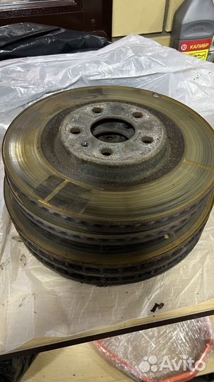 Тормозные диски на audi Q7 2018г