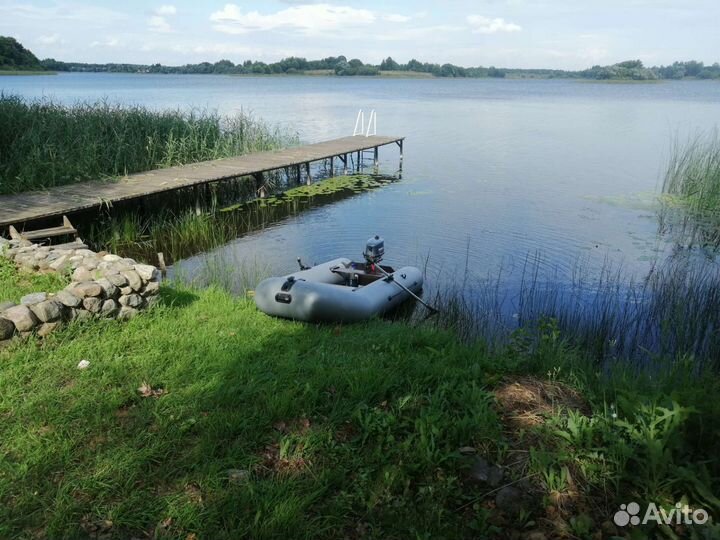 Лодка+мотор 2т 5л.с
