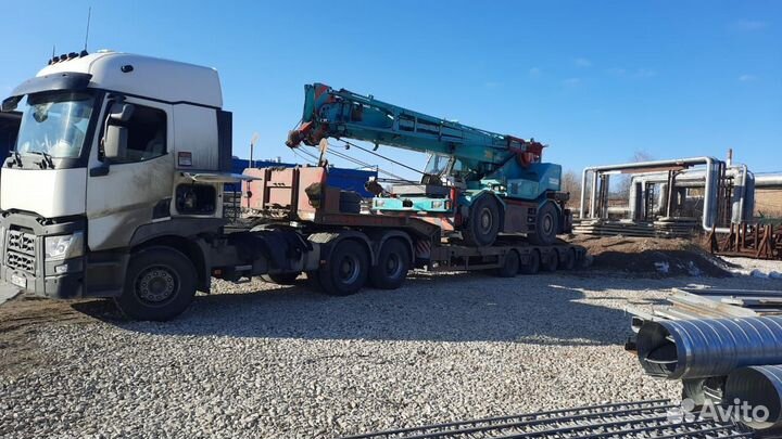 Услуги трала. Аренда. Негабаритные грузоперевозки