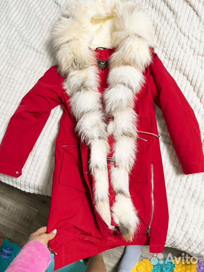 Парка зимняя женская