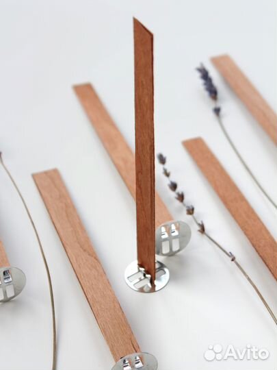 Деревянный фитиль для свечей 12мм*140мм