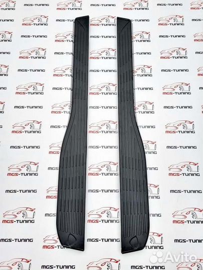 Пороги Mercedes GLE-coupe C167 с подсветкой