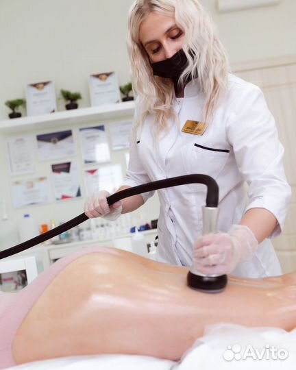 Кавитация, вакуумный массаж