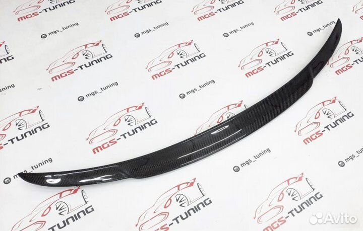 Спойлер (B) на Mercedes CLS-Class C257 карбон
