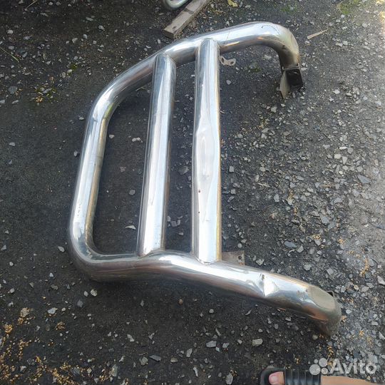 Кенгурятник на mitsubishi