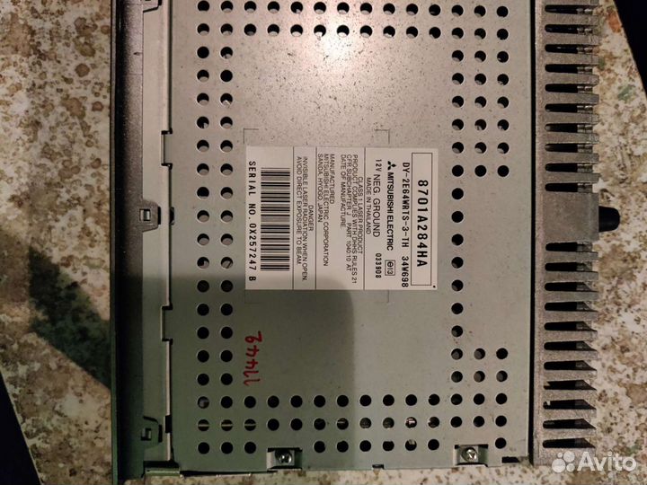 Магнитола штатная Pajero Sport II