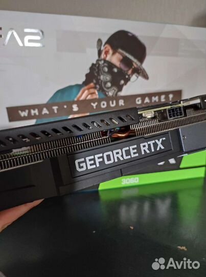 KFA2 GeForce RTX 3060 12gb X Black LHR