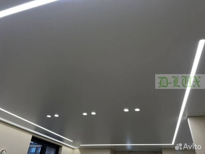 Матовые натяжные потолки