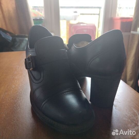 Ботильоны натуральная кожа женские демисезонные 40