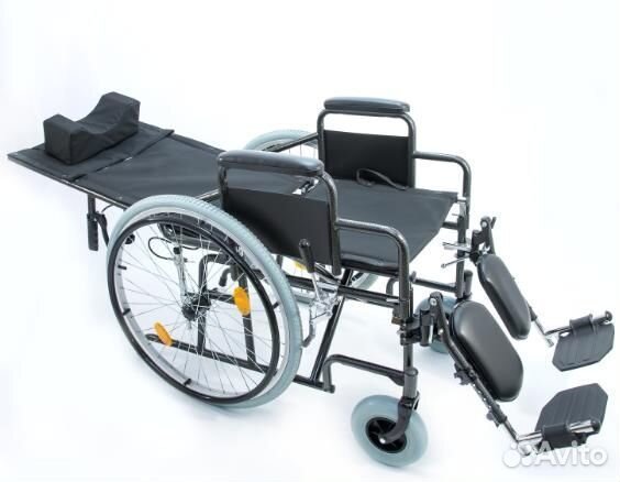 Коляска инвалидная с откидной спинкой 514A