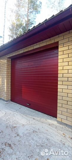 Автоматические гаражные секционные ворота