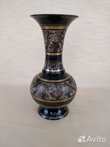 Ваза Индия латунь