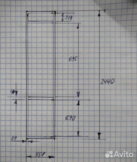 Дверь дверное полотно от книжного шкафа не IKEA