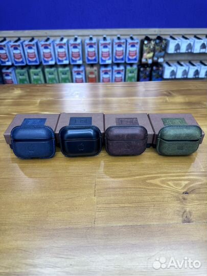 Кожаные Чехлы для AirPods Pro Новые