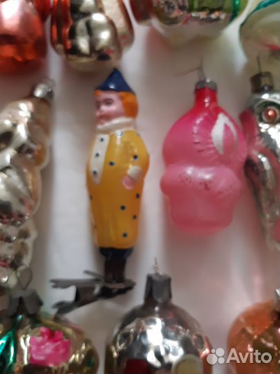 Елочные игрушки СССР гдр