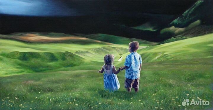 Картина маслом на холсте