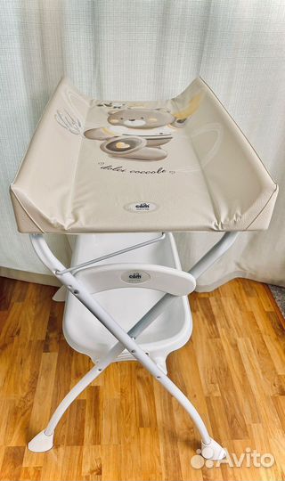 Пеленальный столик с ванночкой cam