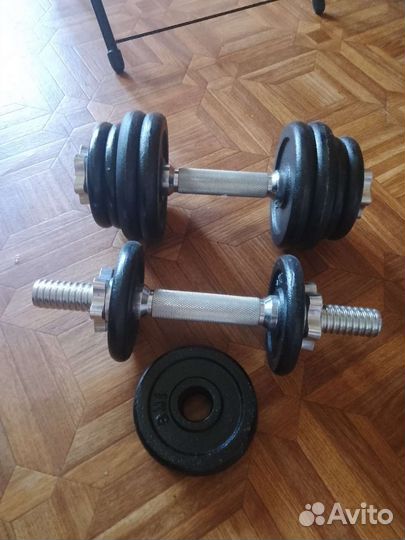 Гантели разборные