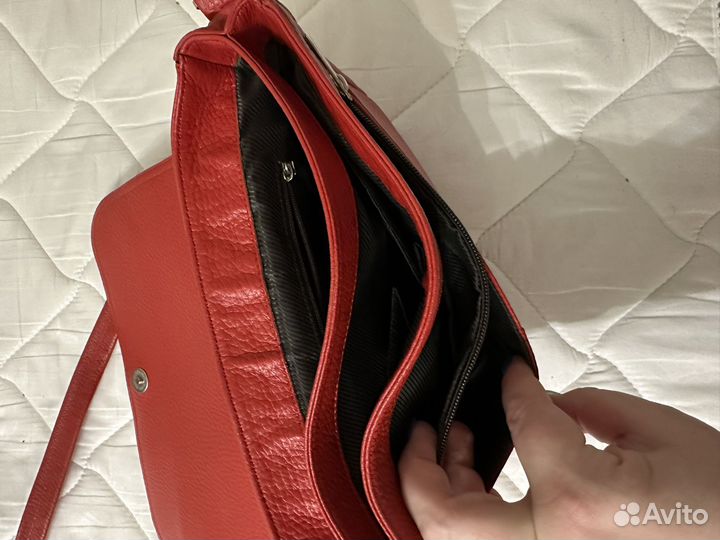 Сумка натуральная кожа El Tempo