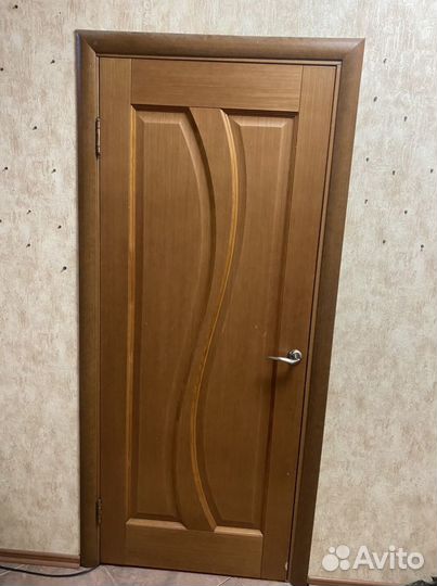 Межкомнатные шпонированные двери бу с коробкой