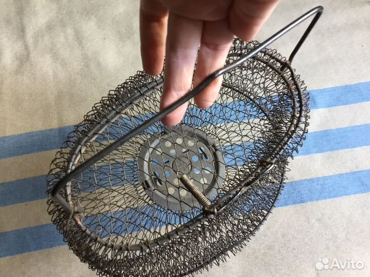 Садок рыболовный металлический