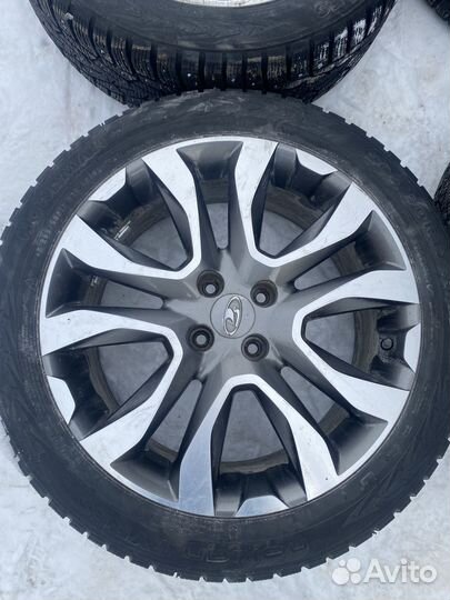 Литые диски r17 на весту